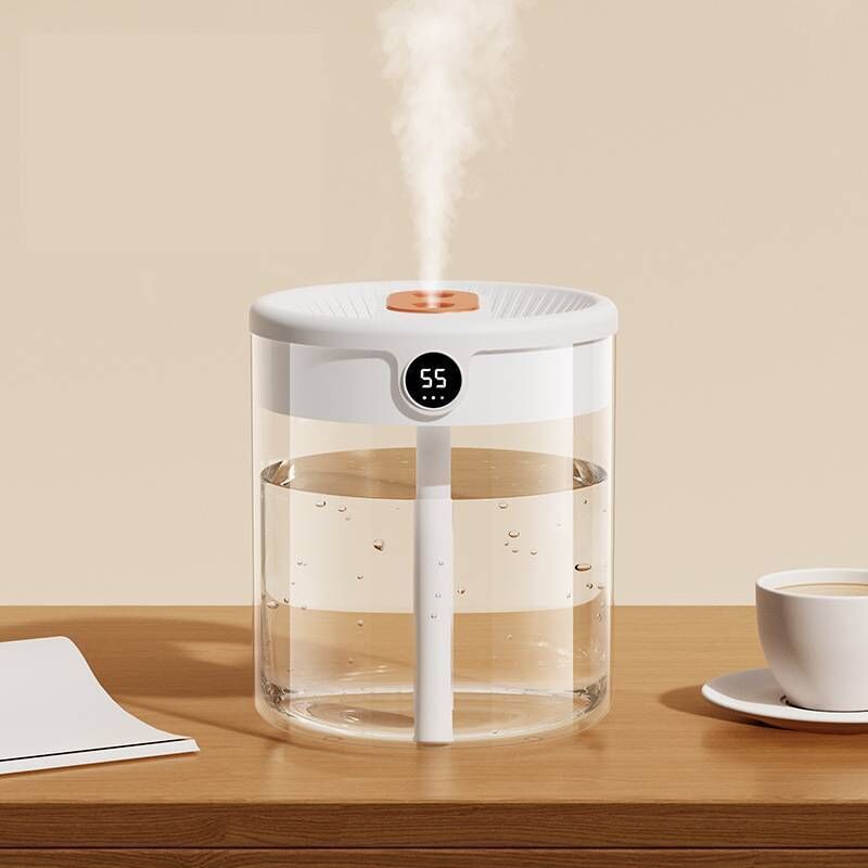 Image of White Bedroom Humidifier, 2L Cool Mist&hellip;
