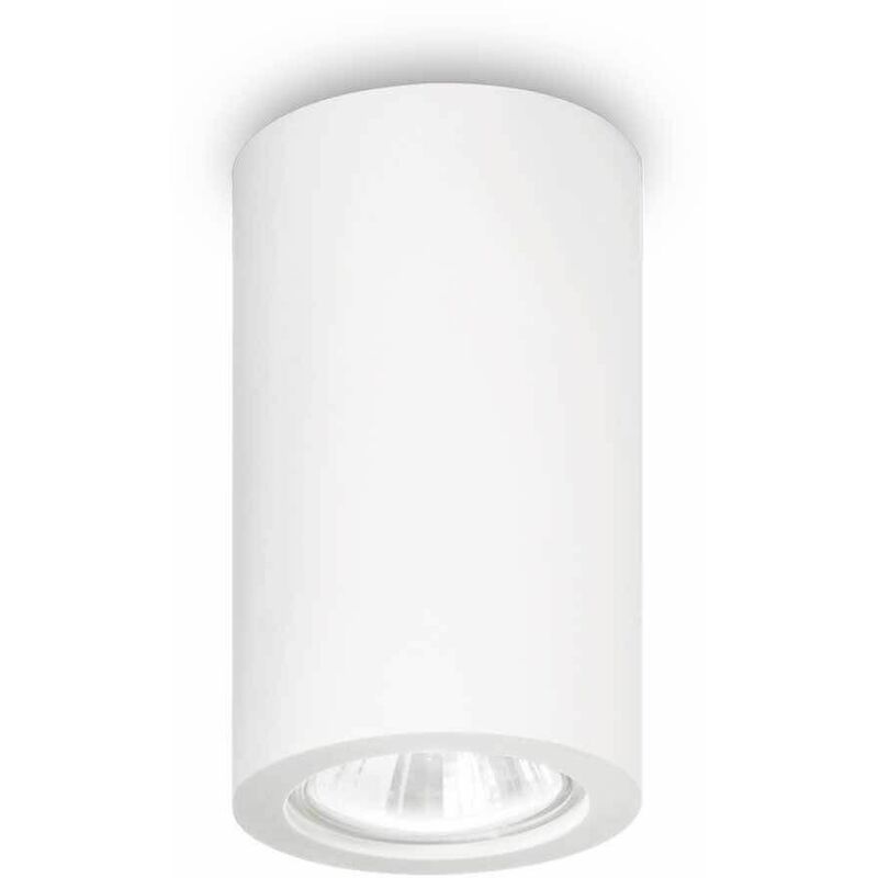 White ceiling lamp TOWER 1 bulb Diameter 7 Cm