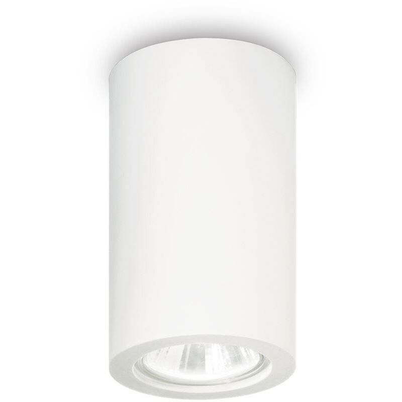 Tower - 1 Light Round Surface Mounted Downlight White - Ideal Lux