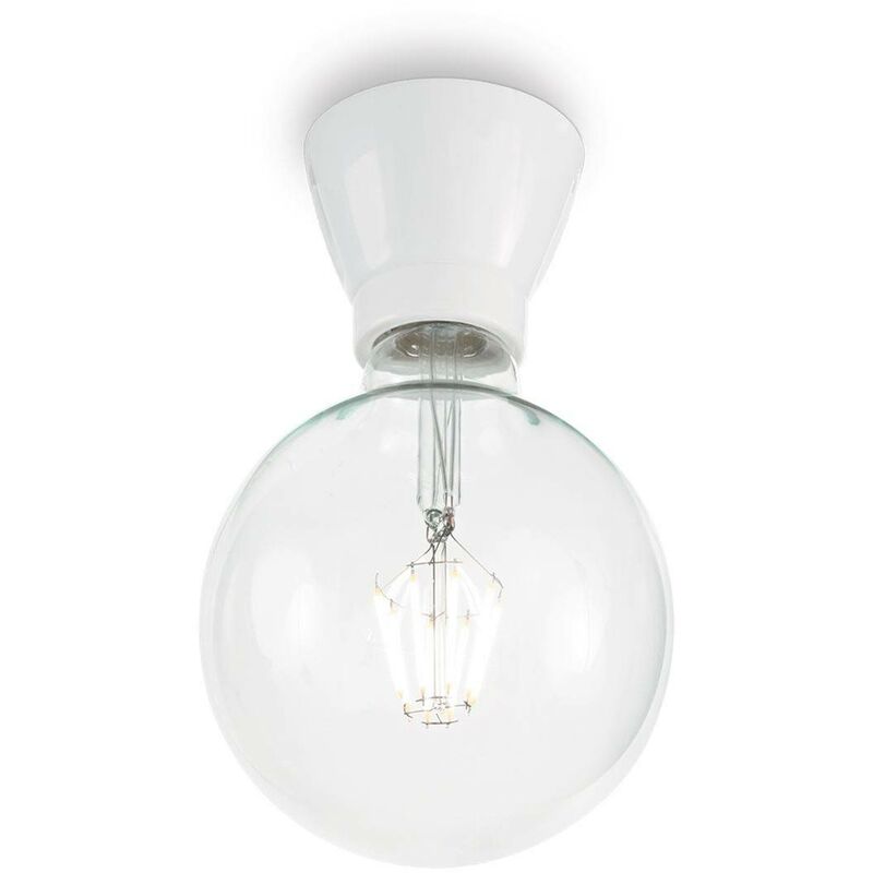 Ideal Lux Winery - 1 Light Ceiling Light White