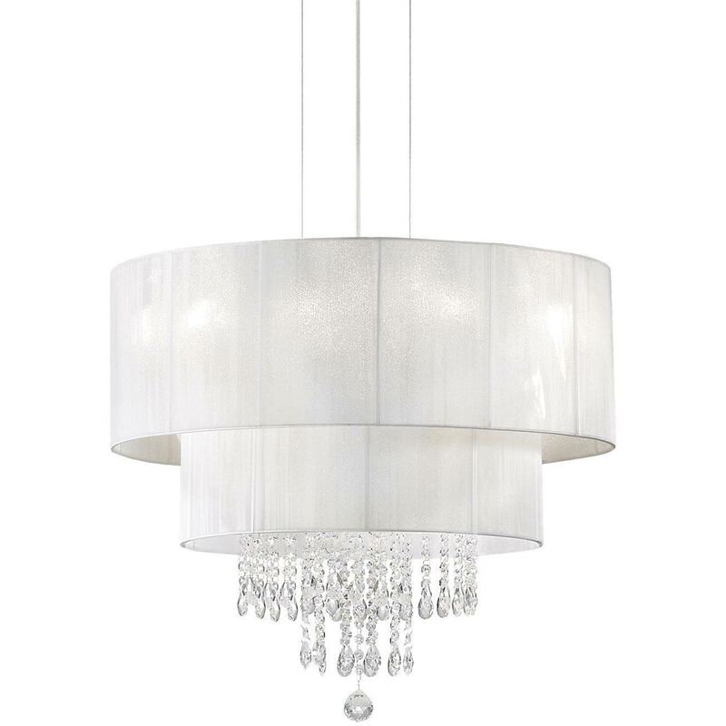 Opera - 4 Light Ceiling Pendant White - Ideal Lux