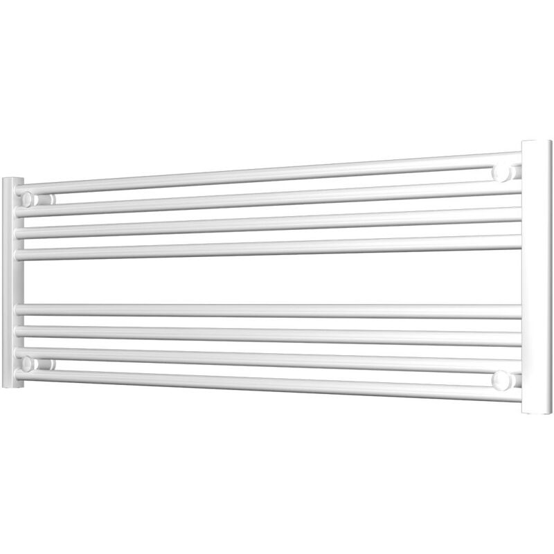 Image of ADIGE White Heated Towel Rail -&hellip;