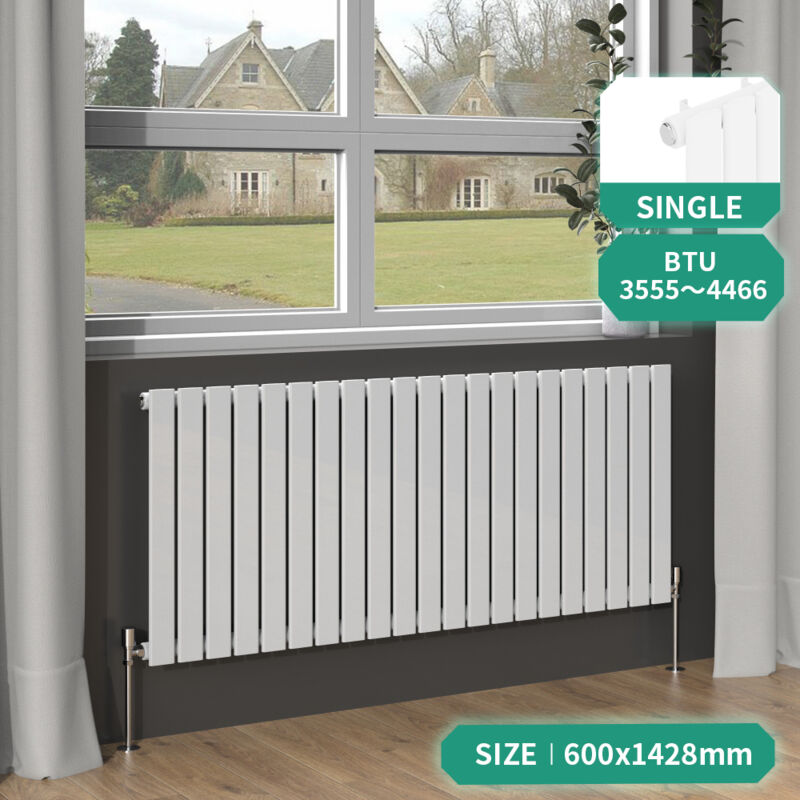 Image of NRG - White Column Designer Radiator&hellip;