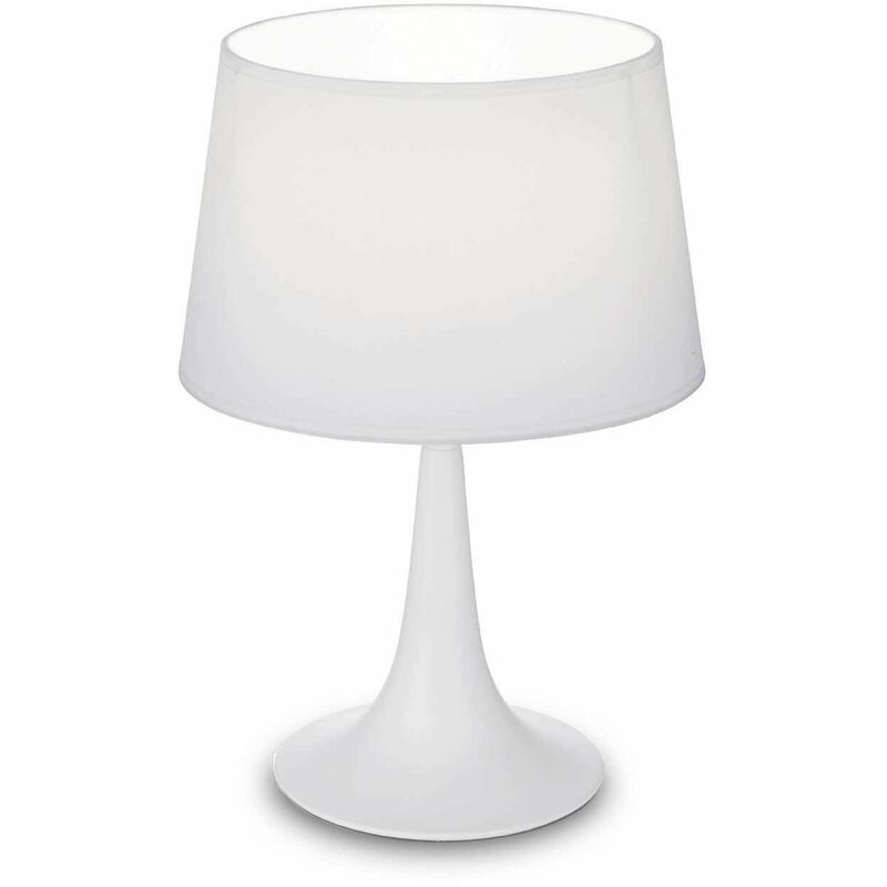 White LONDON 1-light table lamp