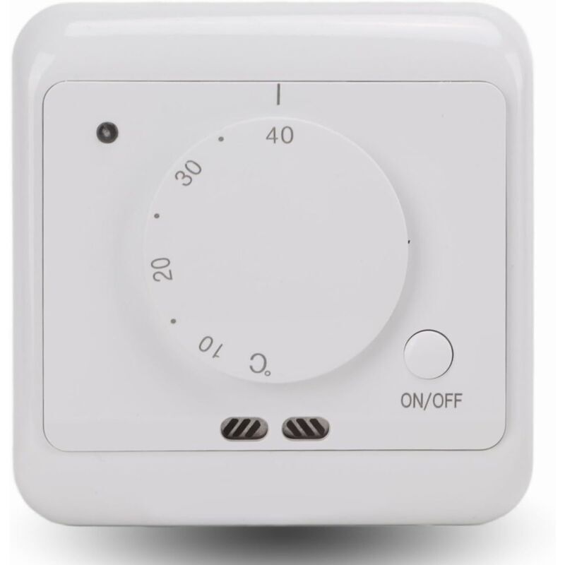 Image of White mechanical thermostat 16 A AC&hellip;