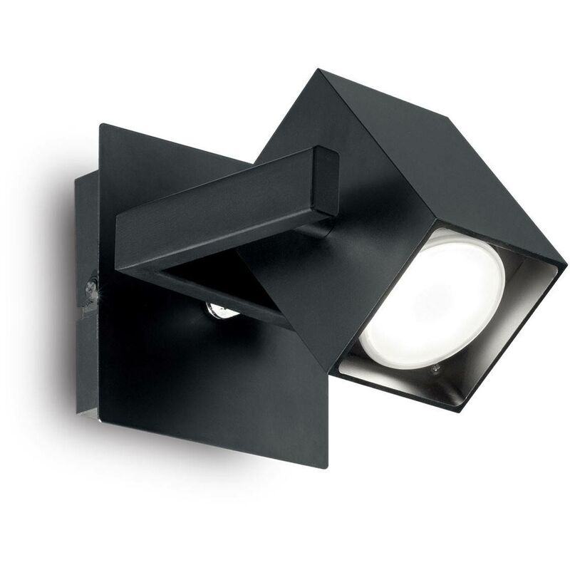 Mouse - 1 Light Wall Light Black - Ideal Lux