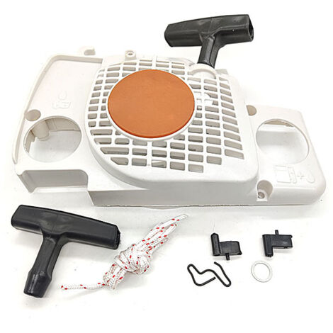 White MS170 Pull Starter Replacement Assembly for STIHL 017 MS170 018 MS180 Chainsaw Fit 1130 080 2100