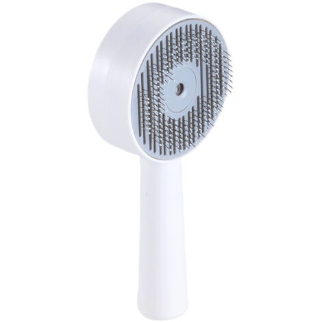 White Pet Spray Brush for Grooming