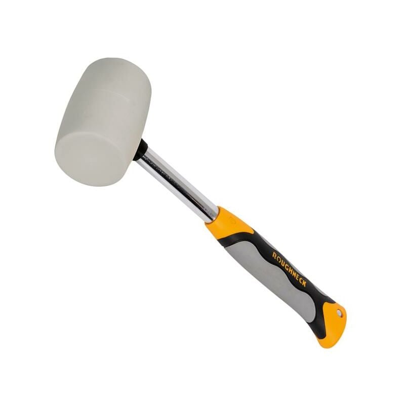 Roughneck - 61-216 Non-Marking White Rubber Mallet 454g (16oz) ROU61216