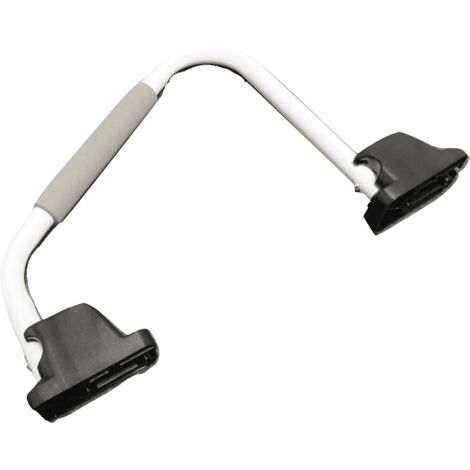 White Safety Hand Rail - Caravan Motohome Support Lift Grab Handle Stainless Steel