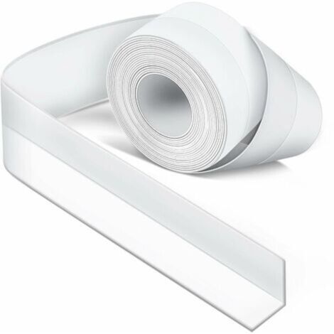 White Silicone Sealant for Bathrooms, Sealing Tape for Kitchens or Bathrooms, Self-Adhesive, Mold-Resistant and Leak-Proof Tape Suitable for Many Occasions - TREETALK