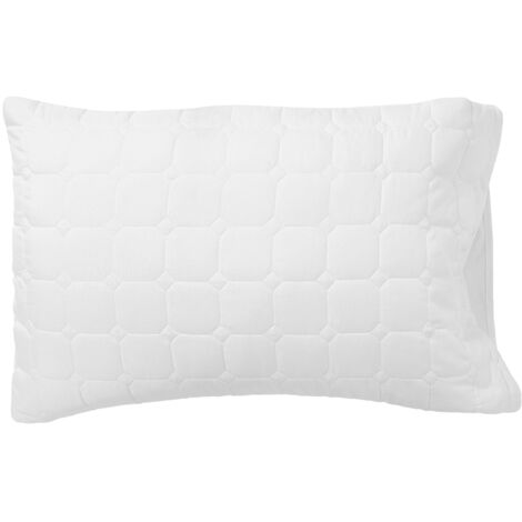 White Single Egg Pattern Soft Pillowcase 74cm W x 48cm D