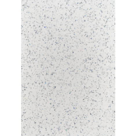 White Sparkle MFC Laminate Kitchen Worktop, W 2000mm x L 28mm x D 365mm, White