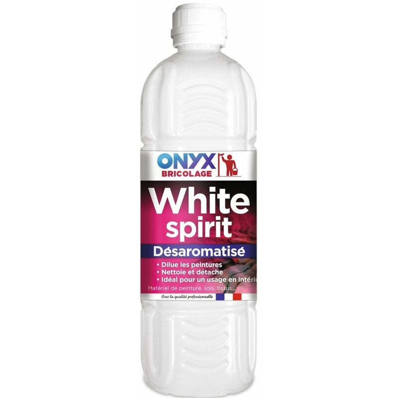 White spirit désaromatisé bouteille 1 litre Onyx