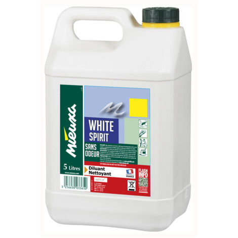 White Spirit Sans Odeur 5 Litres - MIEUXA