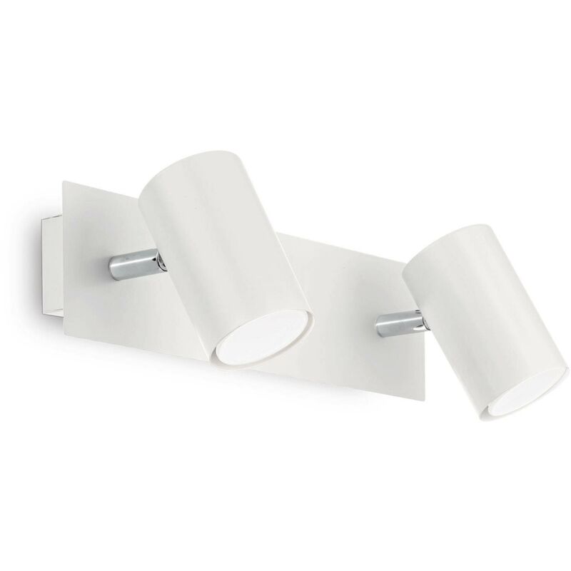 Spot - 2 Light Wall Light White - Ideal Lux