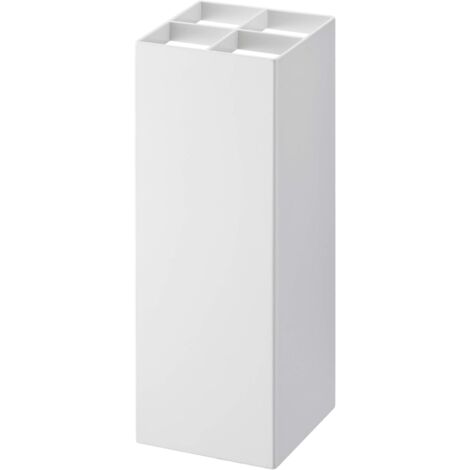 White Steel Umbrella Stand One Size