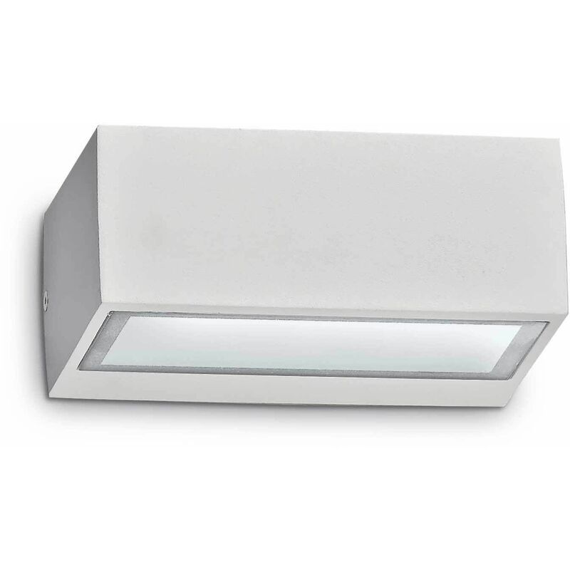 White TWIN 1-light wall light