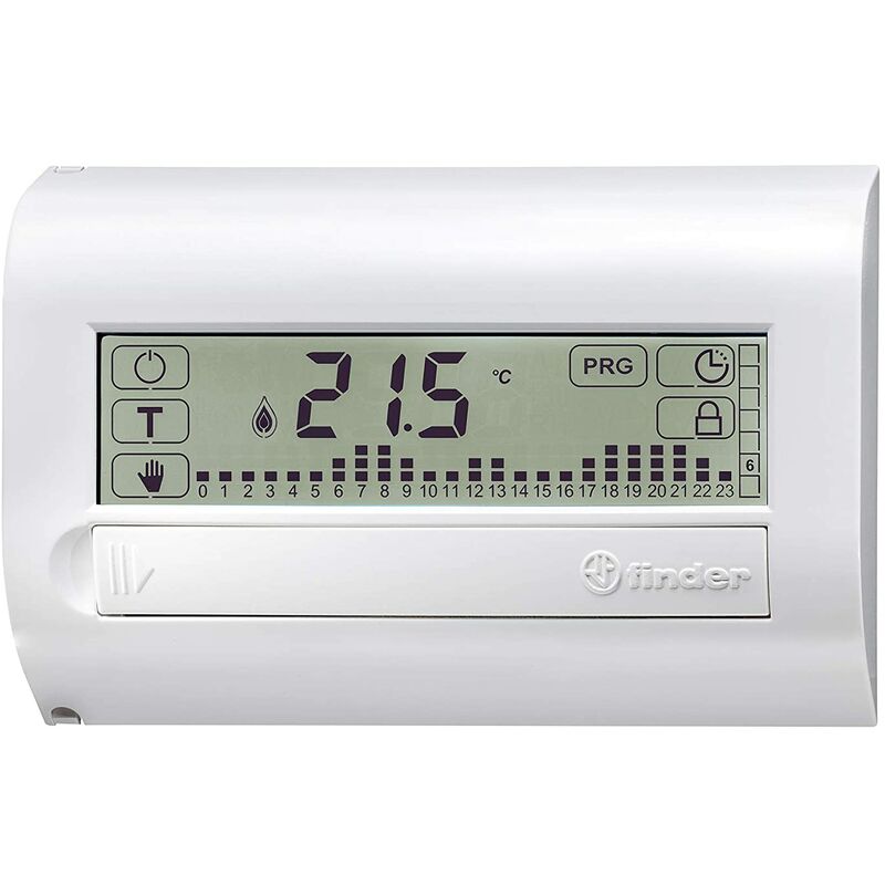 Finder - Basic Touch Chronothermostat mural Blanc 1C.71.9.003.0007