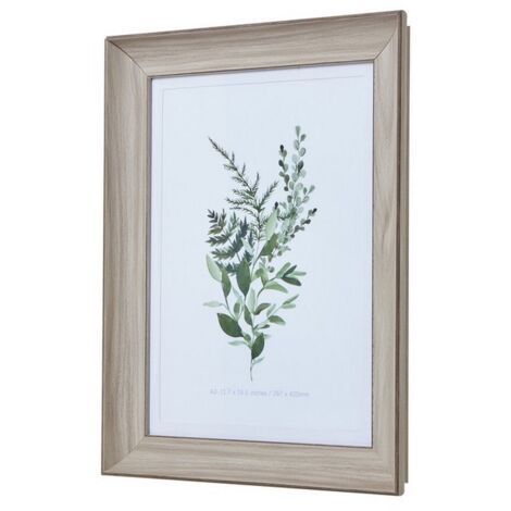 White Washed A3 Picture Frame - Wood - White