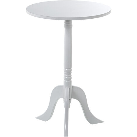 White Wood Auxiliary Tabelle 30x54cmpour Alle Stile, um dem Haus eine Note zu verleihen