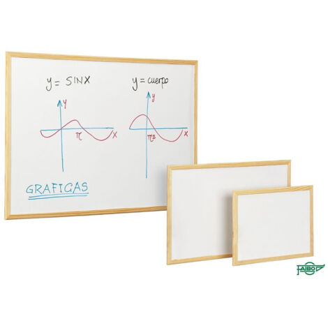 Whiteboard mit Holzrahmen 30x40cm Faibo