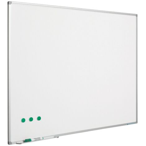 Whiteboard "Pro" S – Emaille – magnetisch – 100x100cm