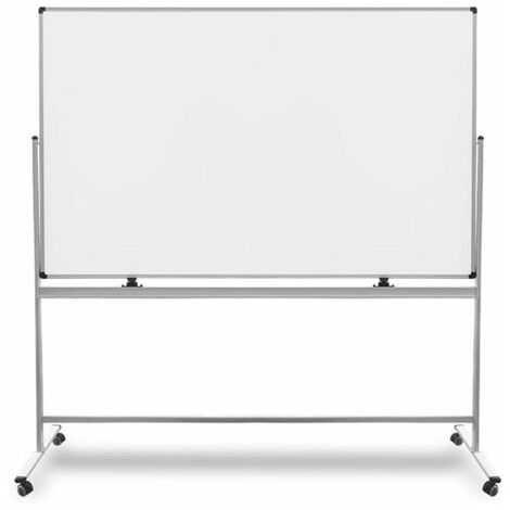 Whiteboard speziallackiert Mobil & drehbar 180 x 120 cm