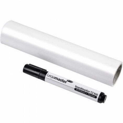 Whiteboardfolie Magic-Chart Whiteboard 20 x 30 cm (B x H) 50µm blanko inkl. 1 Marker Polypropylen weiß