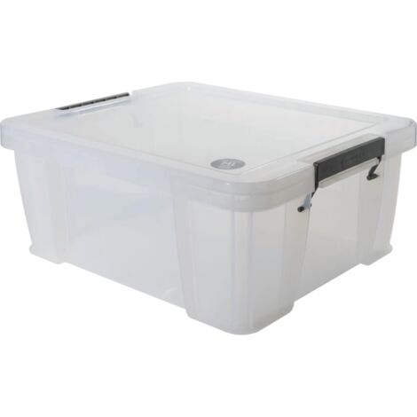 KAISERKRAFT Whitefurze Allstore 24LTR 480X380X190MM Storage Box with Lid