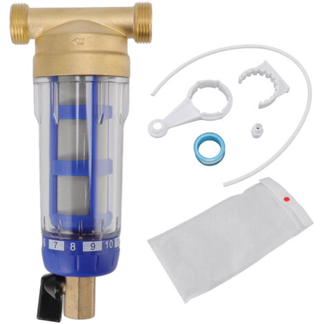 Whole House Spin Down Sediment Water Filter Refined Copper Head Spin Down Sediment Prefilter