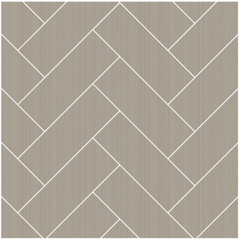 WholePanel 10mm Matt Grey Linen Herringbone 1000mm x 2400mm Wall Panel