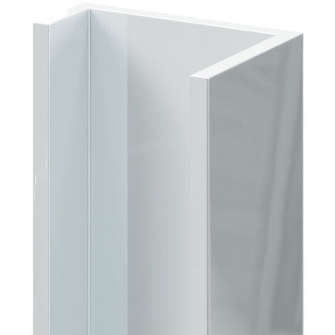 WholePanel 10mm White Aluminium Wall Panel U Trim