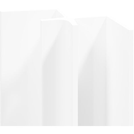 WholePanel 10mm White Wall Panel Internal Corner Trim