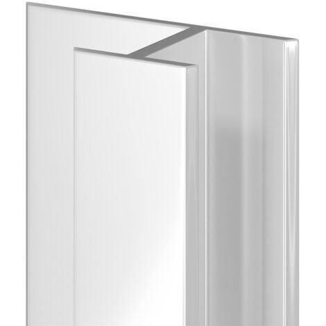 WholePanel 5mm Bright Polished Aluminium Wall and Ceiling Panel H Joint Trim