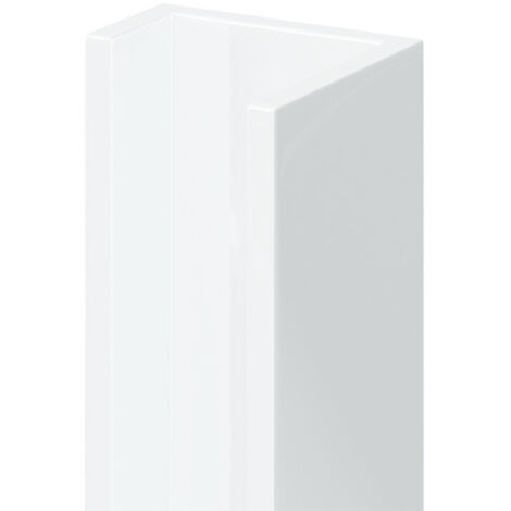 WholePanel 5mm White Aluminium Wall and Ceiling Panel U Trim