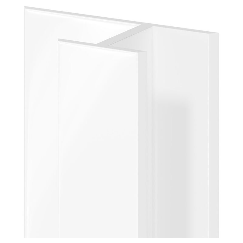 Wholepanel - 5mm White Wall and Ceiling Panel h Joint Trim