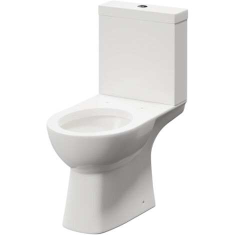 Wholesale Domestic Ailsa Close Coupled Toilet Pan and Cistern with Fittings