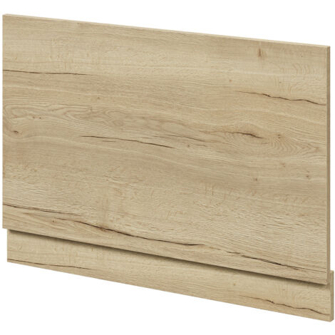 Wholesale Domestic Autumn Oak MDF 800mm End Bath Panel with Plinth