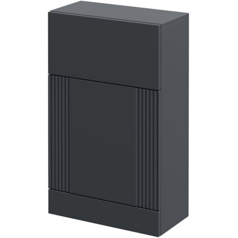 Wholesale Domestic Avant Satin Anthracite 500mm Toilet Unit