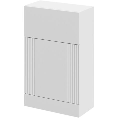 Wholesale Domestic Avant Satin White 500mm Toilet Unit