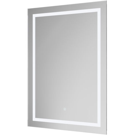 Wholesale Domestic Baltimore 600mm x 800mm Bluetooth Illuminated Dimmable LED Mirror with Demister and Touch Sensor