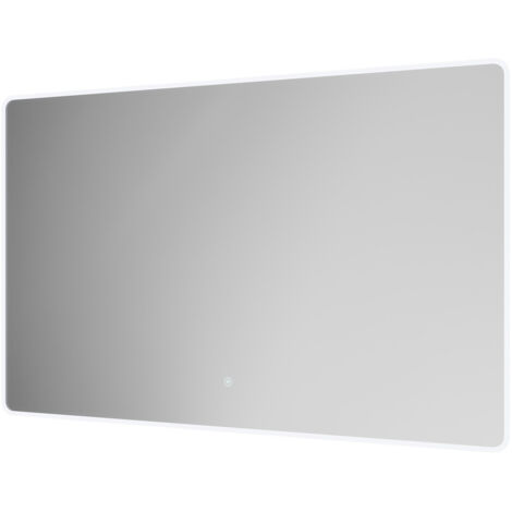 Wholesale Domestic Boston 1200mm x 700mm Illuminated Dimmable LED Mirror with Demister and Touch Sensor and Shaver Socket