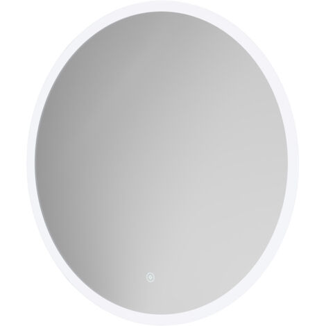 Wholesale Domestic Camargo 600mm Round Illuminated Dimmable LED Mirror with Demister and Touch Sensor