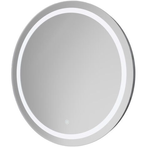 Wholesale Domestic Canyata 600mm Round Illuminated Dimmable LED Mirror with Demister and Touch Sensor