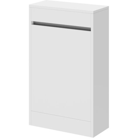 Wholesale Domestic City Gloss White 500mm Toilet Unit