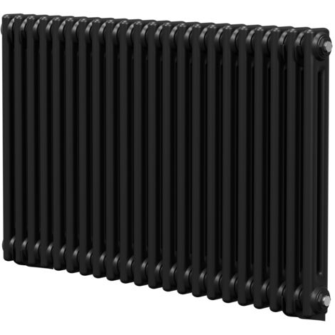 Wholesale Domestic Colore Colosseum Matt Black 600mm x 988mm Double Panel Radiator