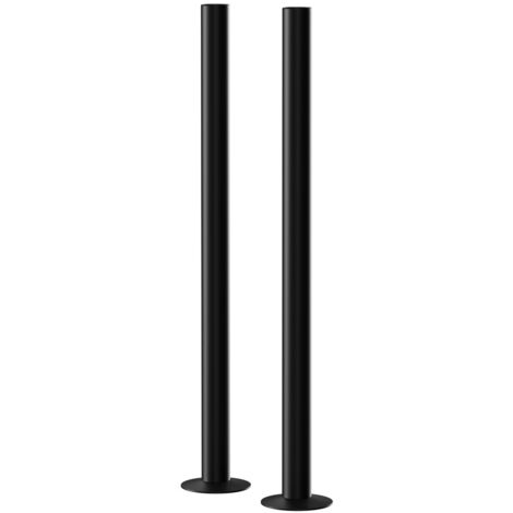 Wholesale Domestic Colore Dias Matt Black 300mm Radiator Pipe Sleeve Kit