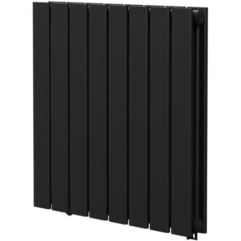 Wholesale Domestic Colore Hudson Matt Black 600mm x 604mm Double Panel Radiator