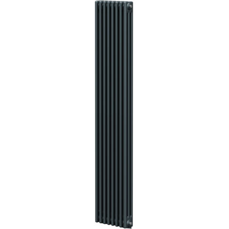 Wholesale Domestic Colosseum Anthracite 1800mm x 376mm Triple Panel Radiator
